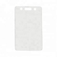 BRADY Heavy-duty Clear Vinyl Vertical Proximity Card holder